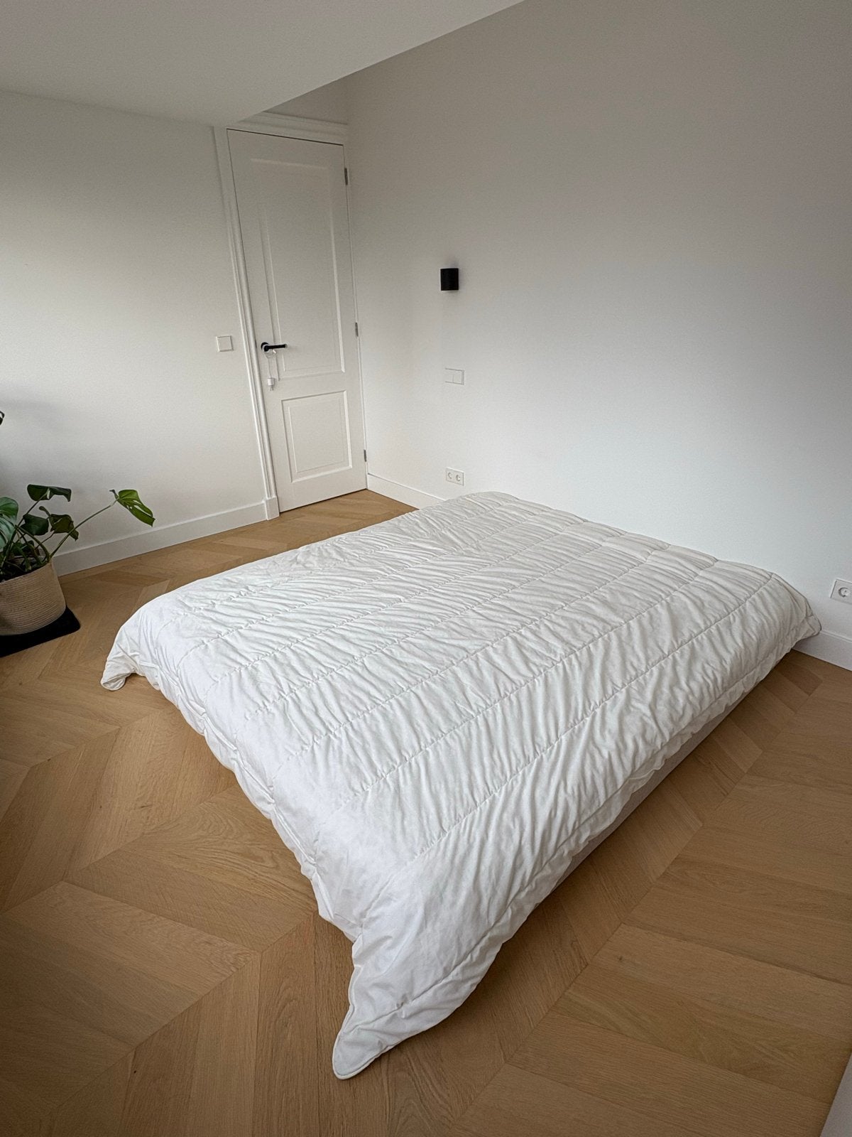 Witte IKEA GRUSBLAD Deken/Dekbed 220x240cm, Wit, Tweepersoons, Ophalen of Verzenden, Deken of Dekbed