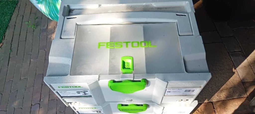 Festool Systainer T-LOC SYS 2 TL met dekselvak, 17cm hoog, Ophalen of Verzenden, Gebruikt