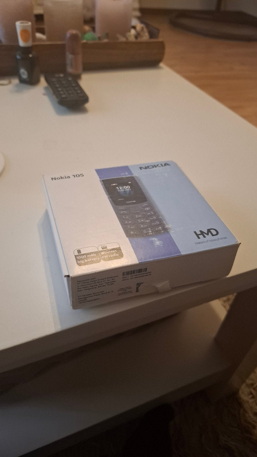 Nokia 105 Model TA-1557, Geen camera, Zwart, Fysiek toetsenbord, Ophalen of Verzenden