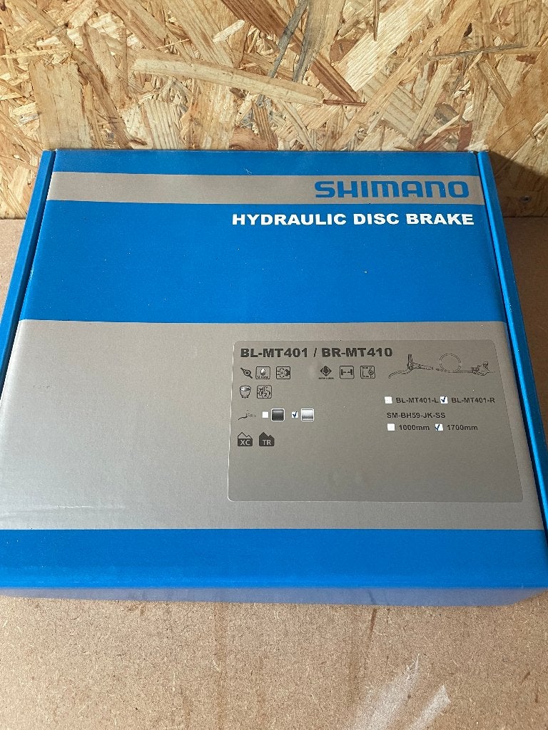 Hydraulische mountainbike rem, Remmen, Shimano Deore, Overige materialen, Nieuw