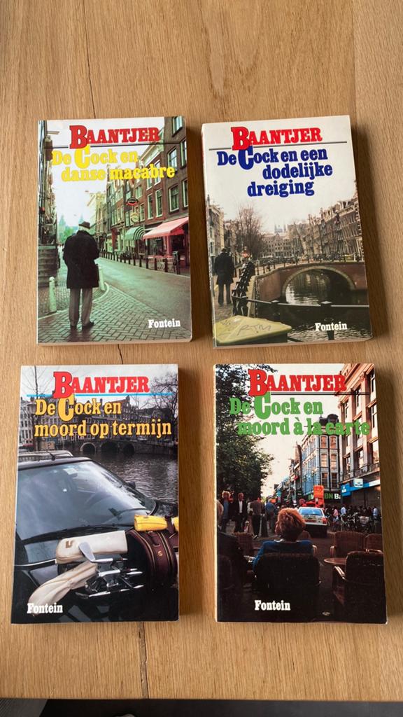 De Cock Baantjer diverse boeken, Boeken, Detectives, Ophalen of Verzenden, Gelezen