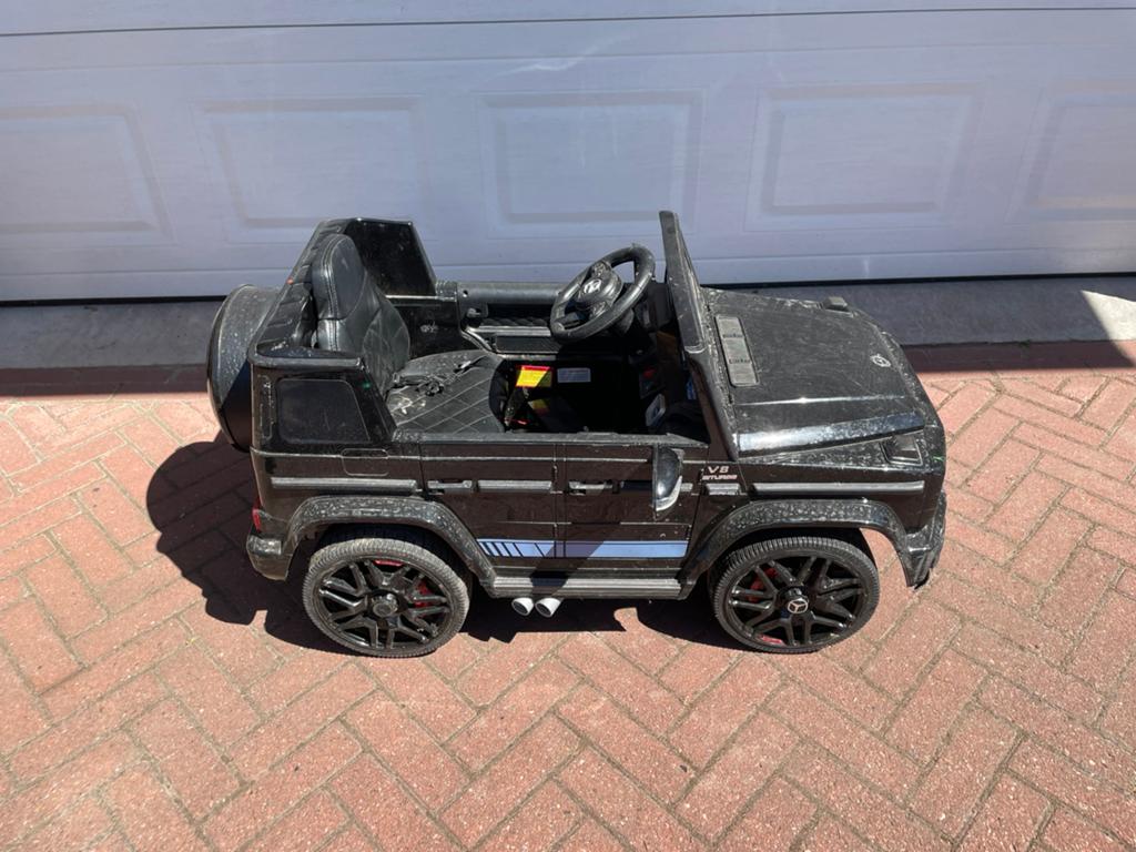 Mercedes G-klasse kinder auto, Ophalen, Gebruikt