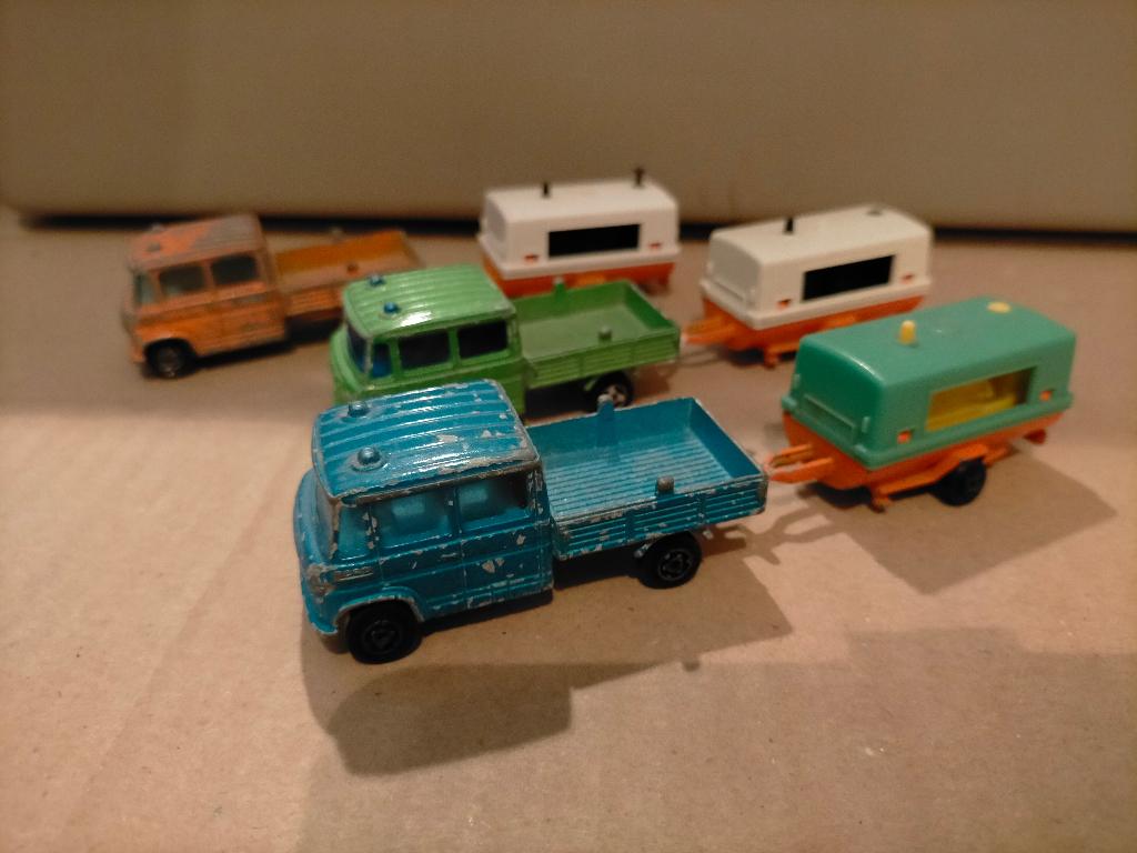 Majorette Mercedes trax publics, Ophalen of Verzenden, Auto, Matchbox