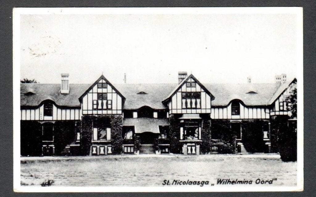 Oude ansicht - St. Nicolaasga Wilhelmina Oord - Frl., Ophalen of Verzenden, 1960 tot 1980, Gelopen, Friesland