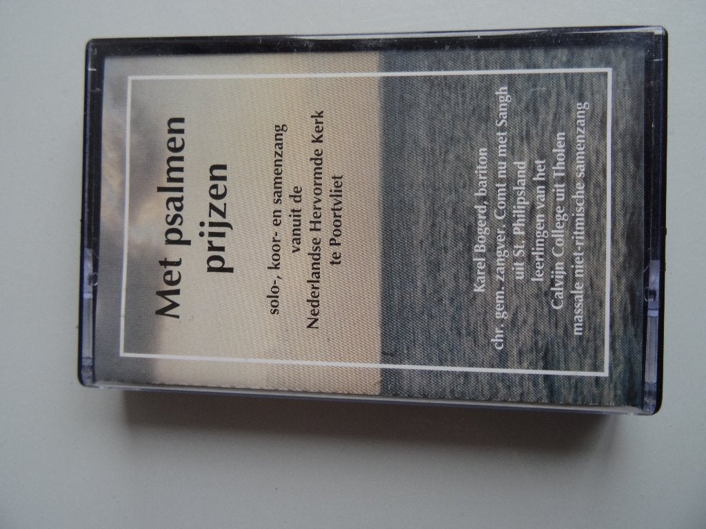 casettebandje met psalmen prijzen solo koor en samenzang, Cd's en Dvd's, Ophalen of Verzenden, Gebruikt, 1 bandje, Origineel