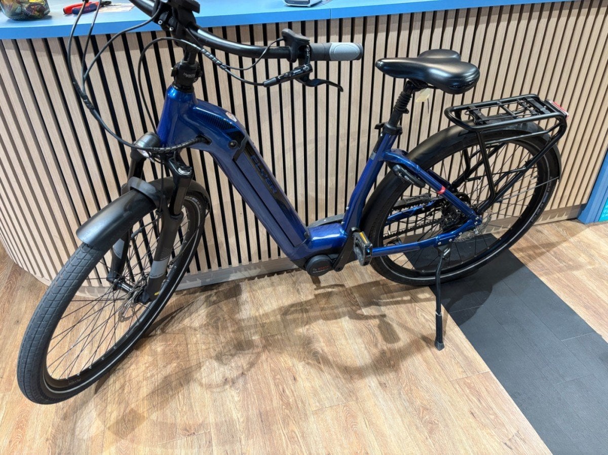 Flyer Gotour6 (625Wh) Dames Blauw 49cm, Fietsen en Brommers, Elektrische fietsen, Gebruikt, -, -, 47 tot 51 cm