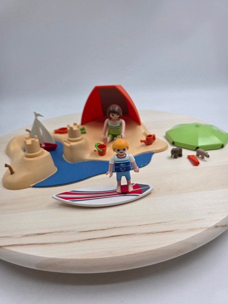 Playmobil 4149 strandvakantie, Ophalen of Verzenden, Gebruikt, Complete set