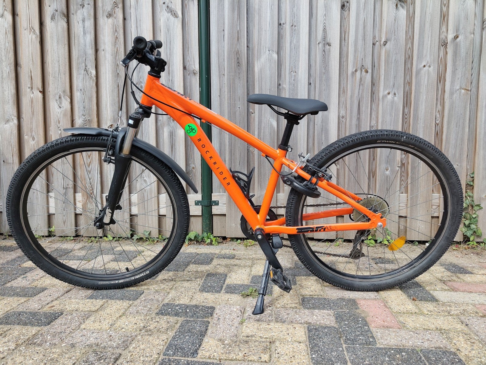Rockrider ST500 Mountainbike 26 inch. Kleur oranje., Fietsen en Brommers, Gebruikt, Hardtail, Velgrem, Ophalen
