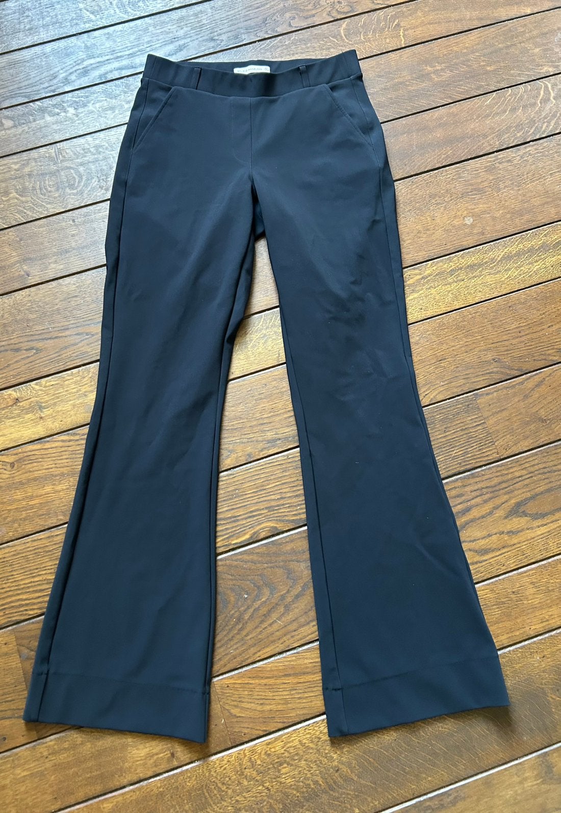 Zwarte Studio Anneloes Flair, Flaired Bonded broek S, Zwart, Ophalen of Verzenden, Zo goed als nieuw, Maat 36 (S)
