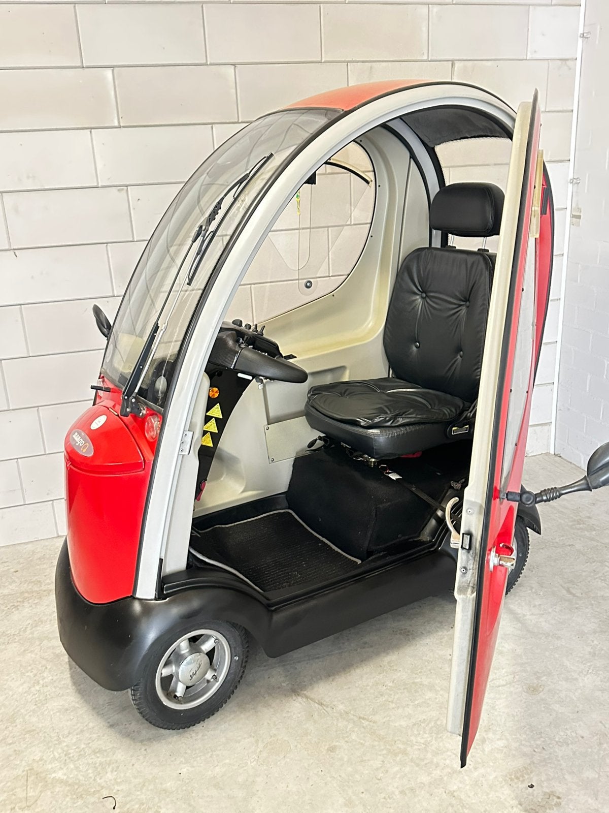 Overdekte Cabin Scootmobiel Napoleon (Cabine), Ophalen of Verzenden, Zo goed als nieuw, 36 t/m 45 km, Mango