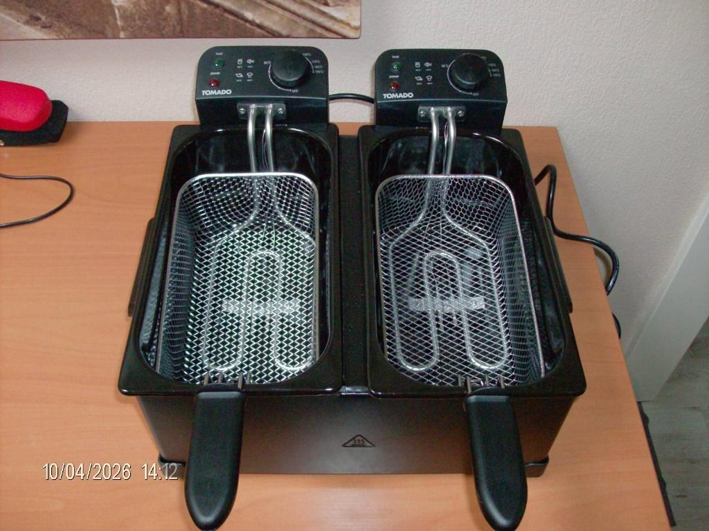 frituurpan met twee zones, 4 liter of meer, Ophalen, Nieuw, Duo-friteuse