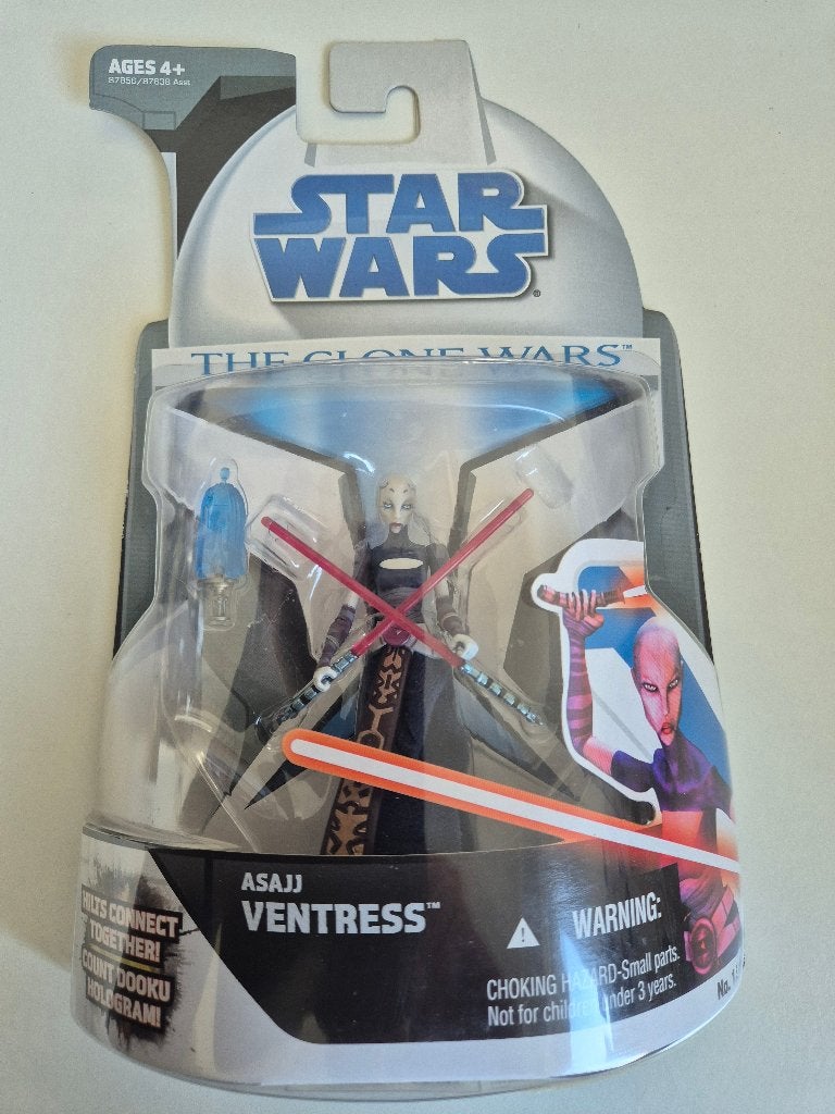 Star Wars CW 2008 CW15 Asajj Ventress, Ophalen of Verzenden, Nieuw, Actiefiguurtje