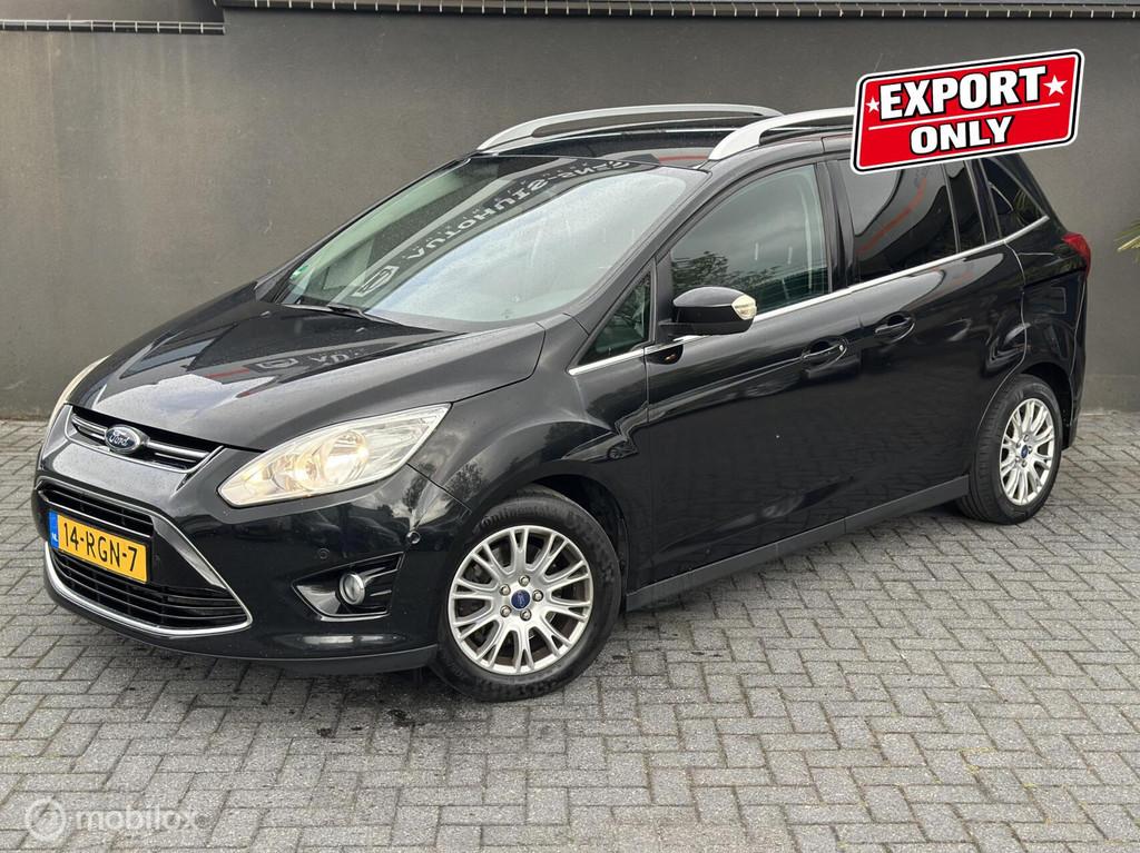 Ford Grand C-Max 1.6 TDCi Titanium | Trekhaak | Climate, Auto's, Ford, Euro 5, Gebruikt, 4 cilinders, 1404 kg