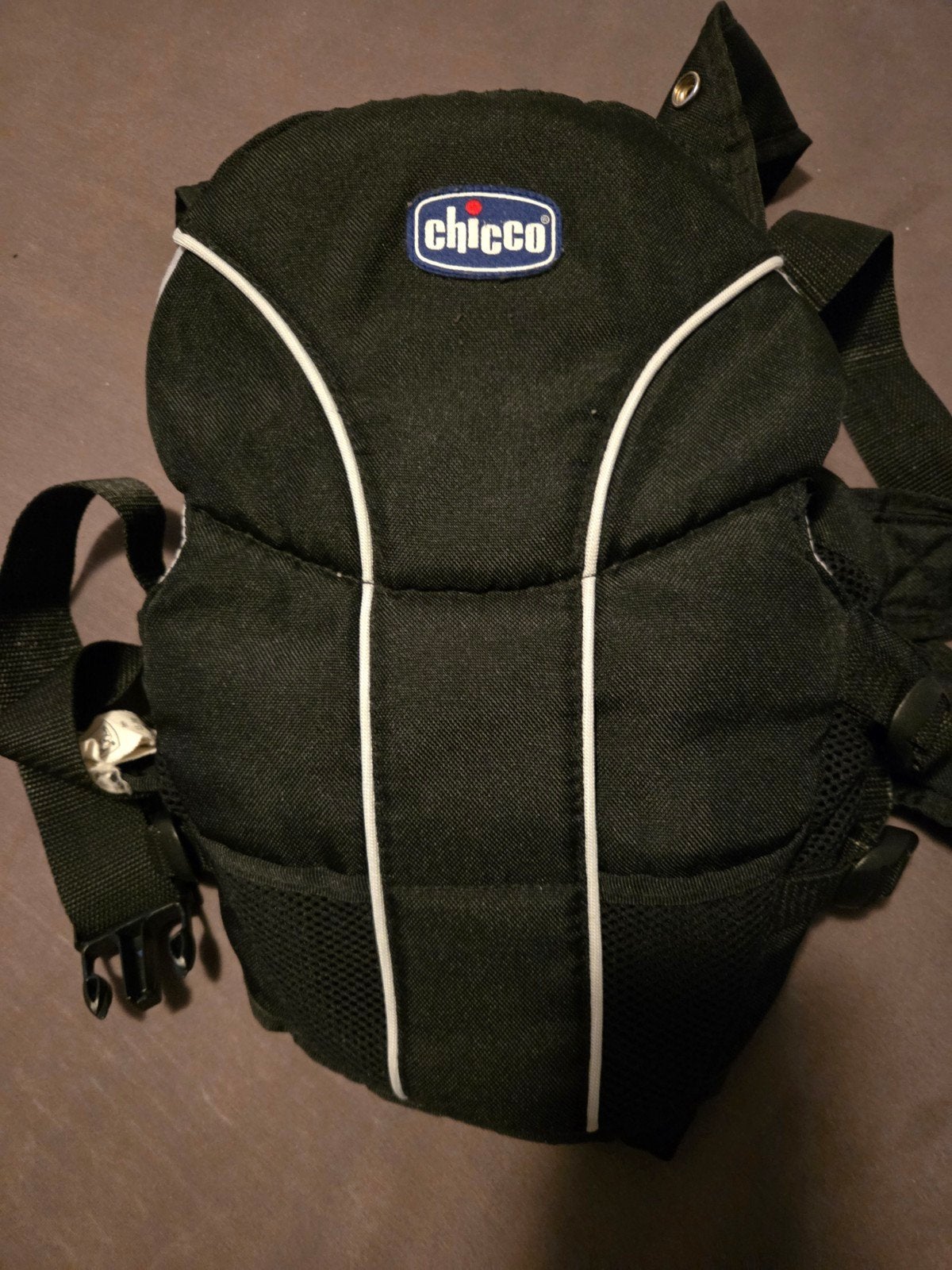 Chicco Draagzak Zwart, Kinderen en Baby's, Babydragers en Draagdoeken, Ophalen, Gebruikt, Chicco, Buik