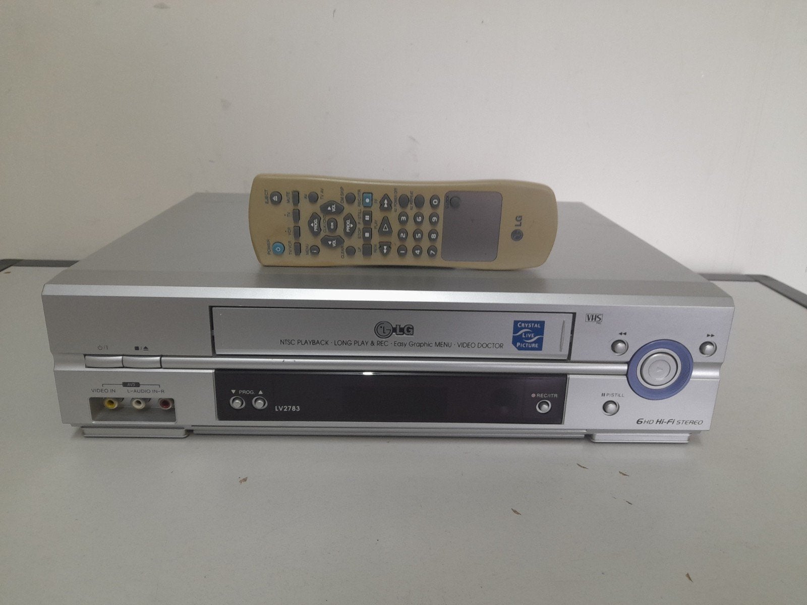 LG videorecorder LV2783, Audio, Tv en Foto, Videospelers, Ophalen of Verzenden, Gebruikt, VHS-speler of -recorder
