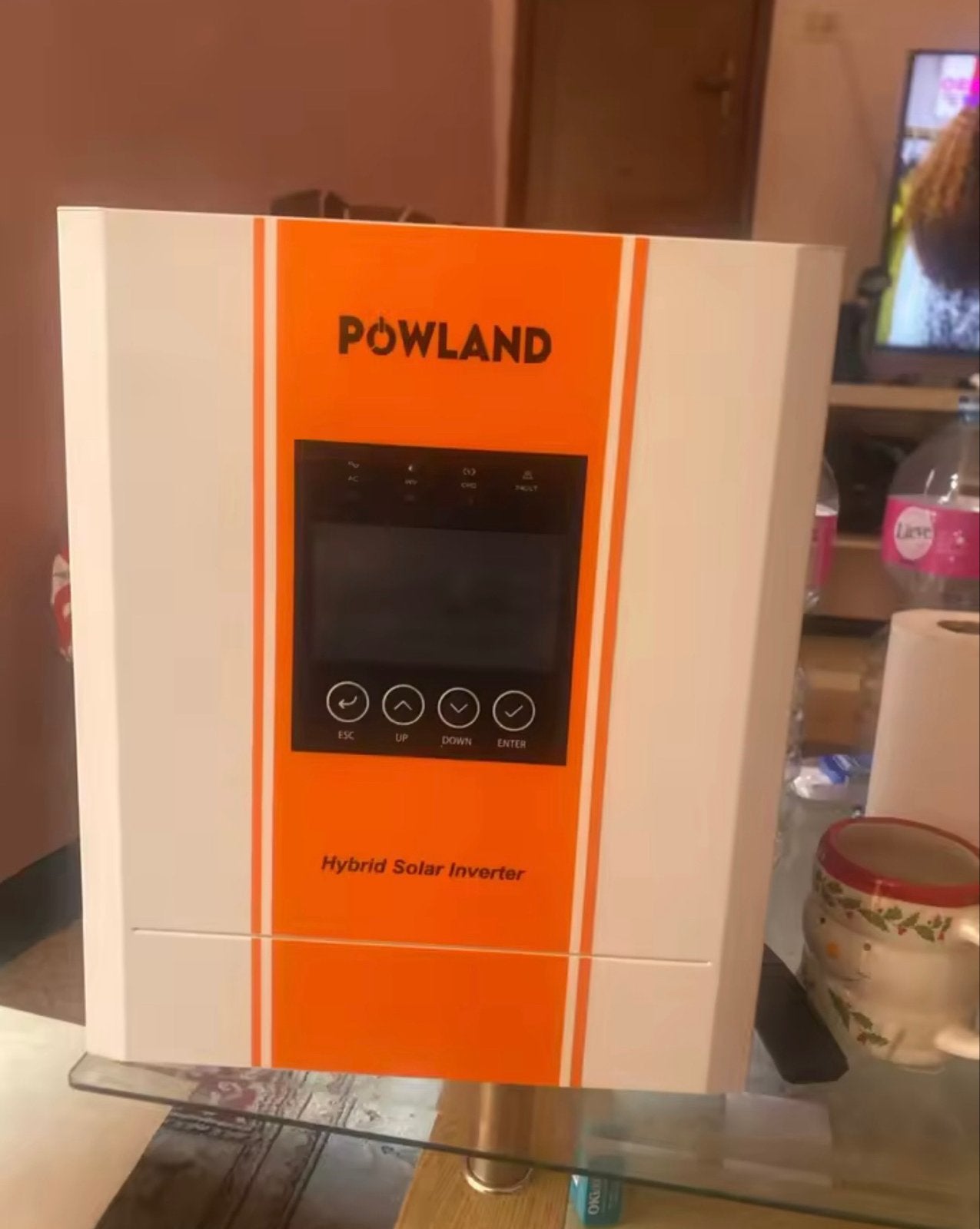 Powland Hybride Zonne-omvormer ISolar-SMS-5KW-24V-Wifi-PL, Ophalen of Verzenden, Nieuw, Overige typen