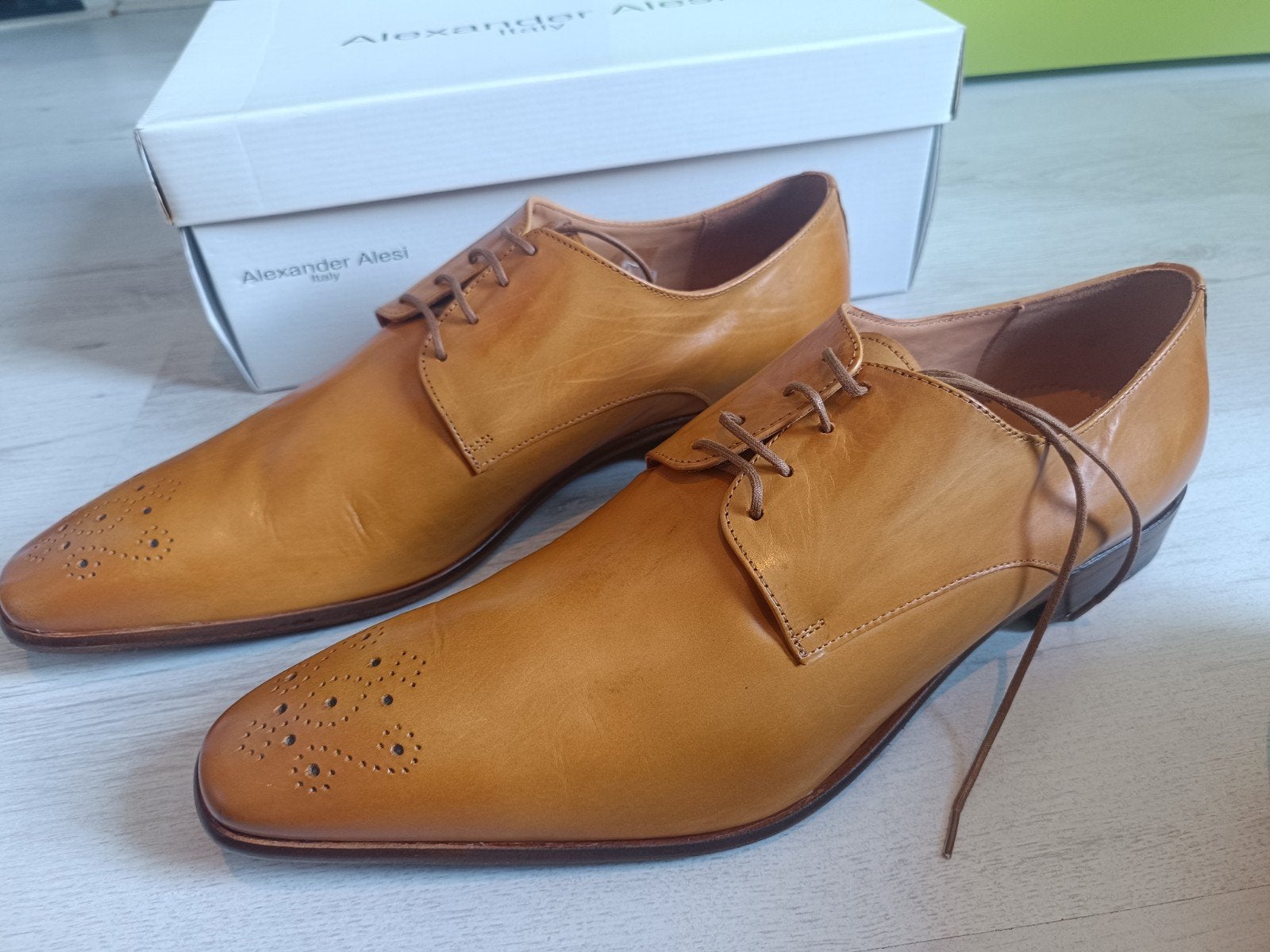 Alexander alesi herenschoenen maat 47  nieuw, Zwart, Nieuw, Ophalen of Verzenden