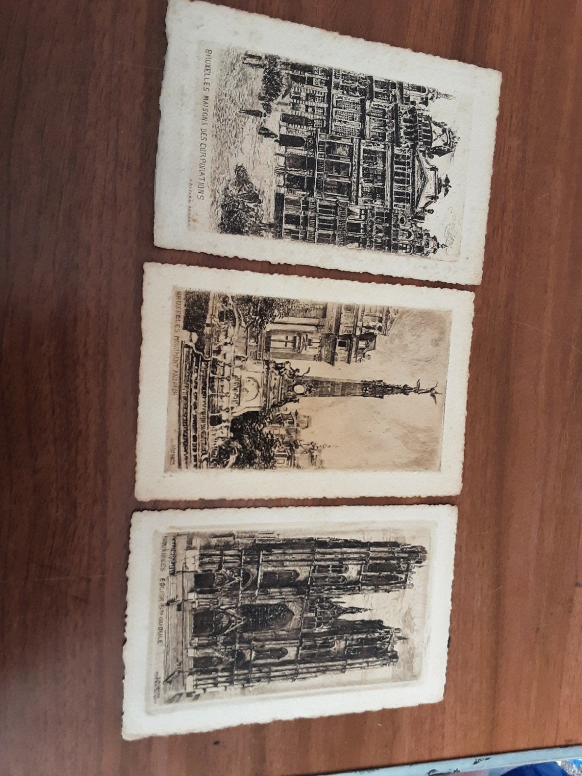 kaarten bruxelles 9x14cm, Antiek en Kunst, Ophalen of Verzenden