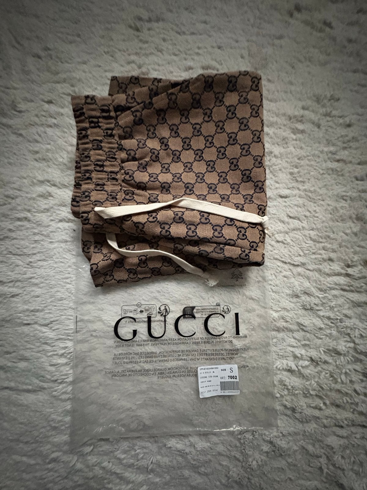 Nieuwe Gucci short - Maat M, Ophalen of Verzenden, Nieuw, Maat 48/50 (M), Bruin