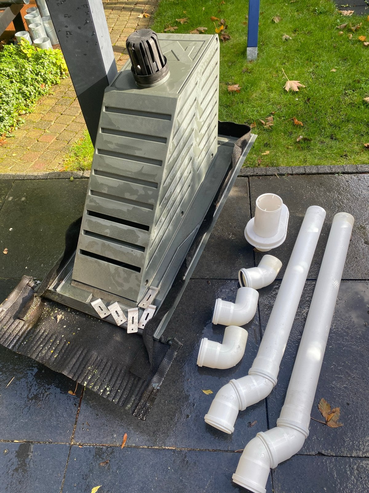 Schoorsteen Rookgasafvoer ventilatieafvoer Ubbink Kompakt 2, Ophalen, Gebruikt, Afzuiger