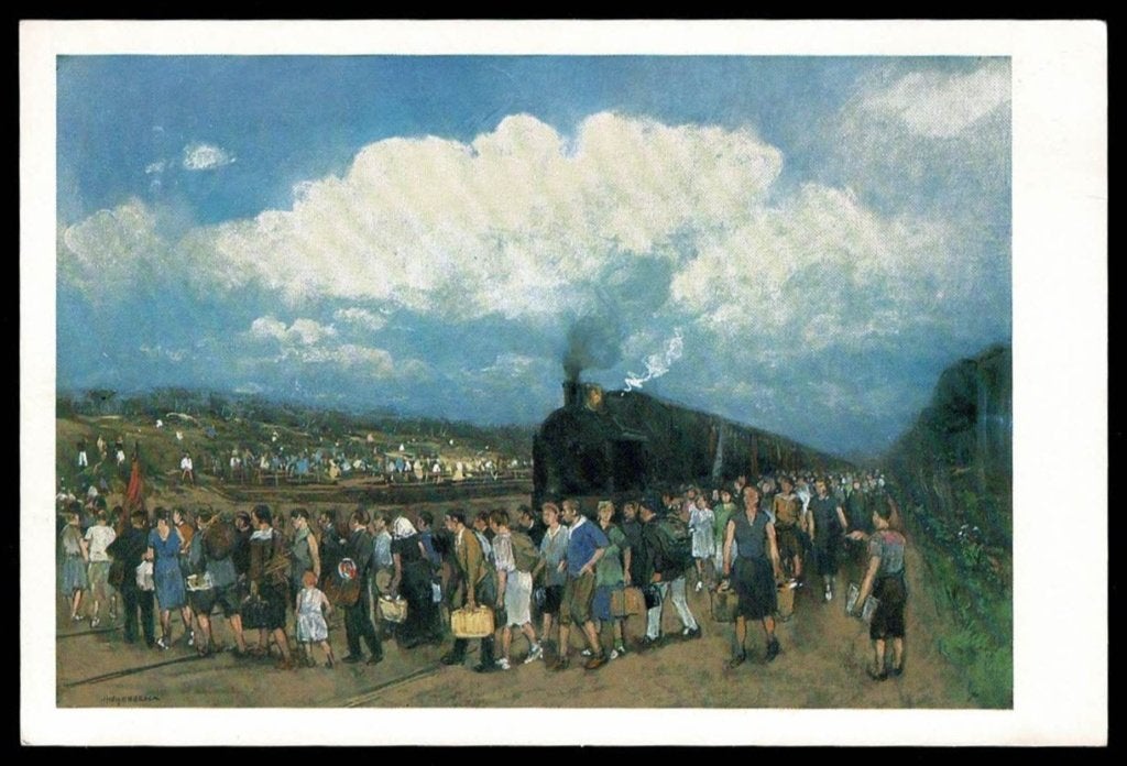 Spoorwegen : NS Museum - Vara-dag bij Vlasakkers, Ophalen of Verzenden, Zo goed als nieuw, Trein, Kaart of Prent