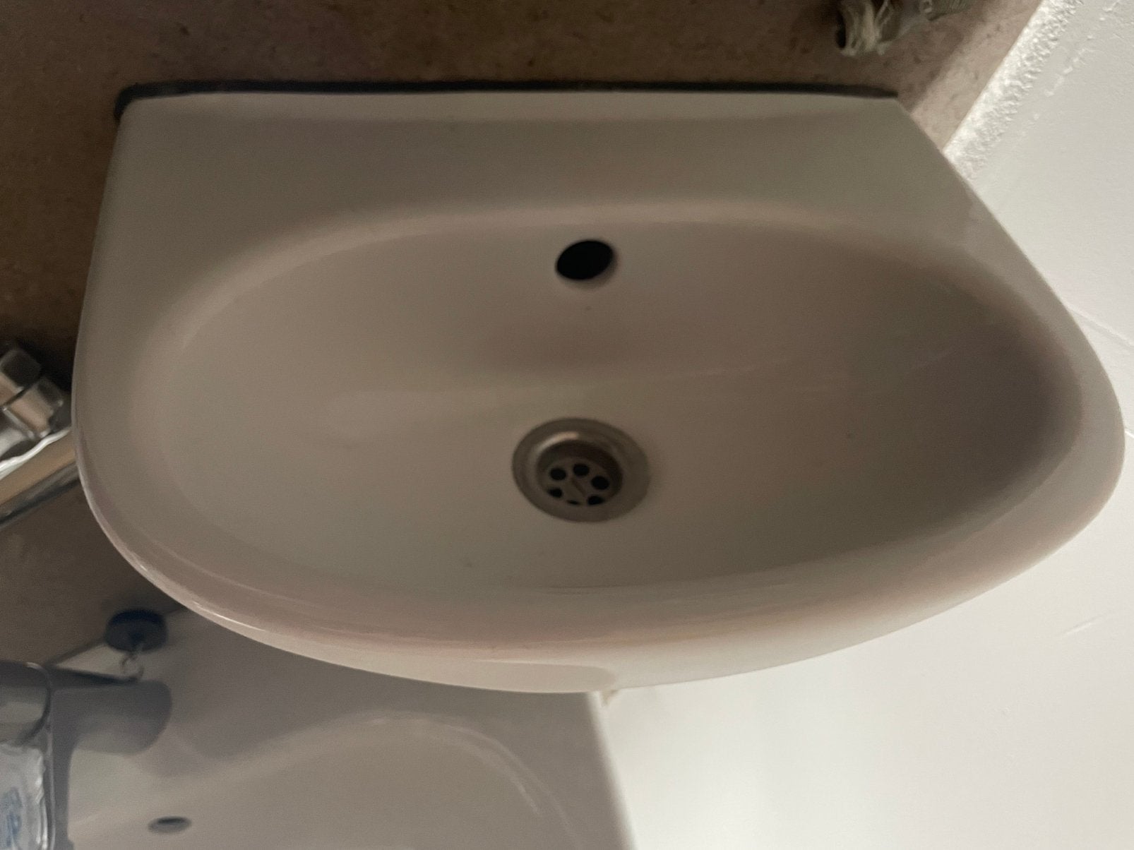 Wasbak toilet villeroy en boch nieuw uit nieuwbouwwoning, Ophalen, Zo goed als nieuw, Minder dan 100 cm, Wasbak of Wastafel