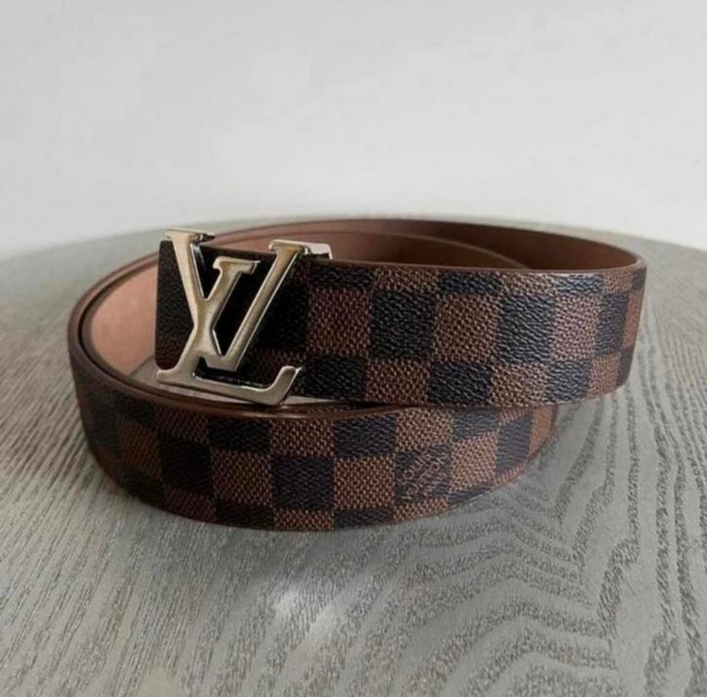 Heren riem nieuw echteleer 115cm, Ophalen of Verzenden, Zo goed als nieuw, Bruin