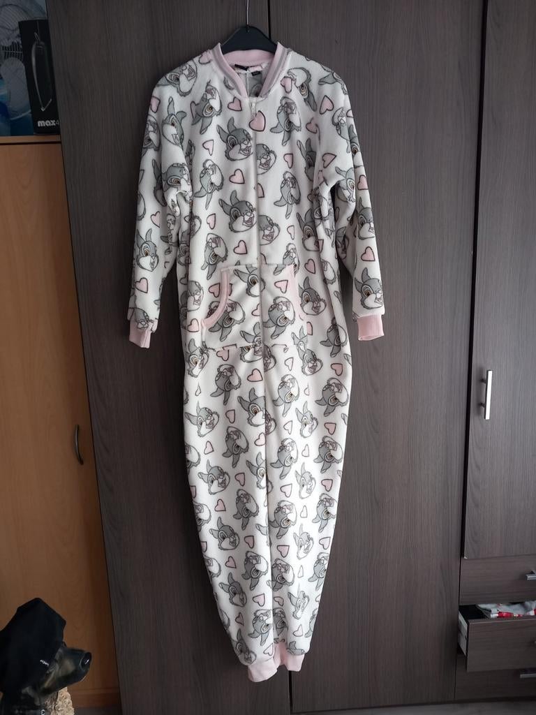Stampertje onesie, Ophalen, Wit, Maat 42/44 (L), Nieuw