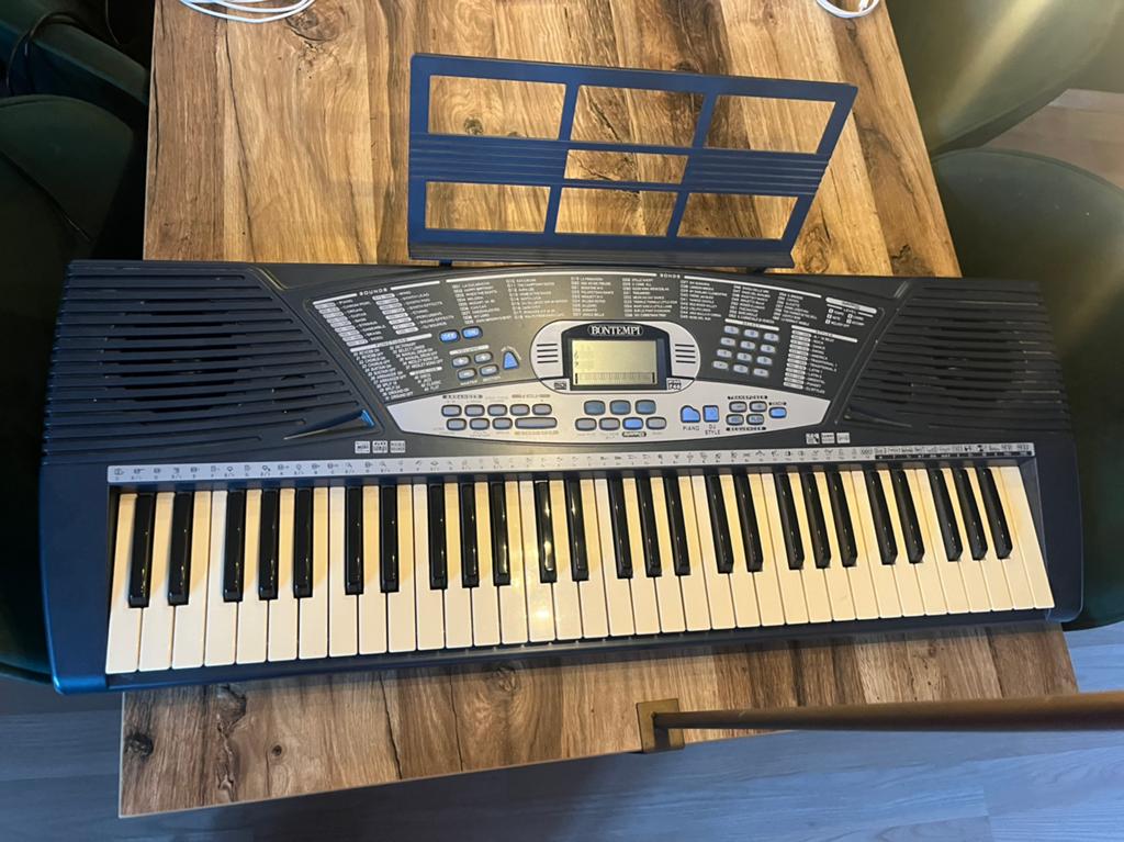 Elektrisch Keyboard Bontempi, Muziek en Instrumenten, Keyboards, Ophalen, Gebruikt, 61 toetsen, Overige merken