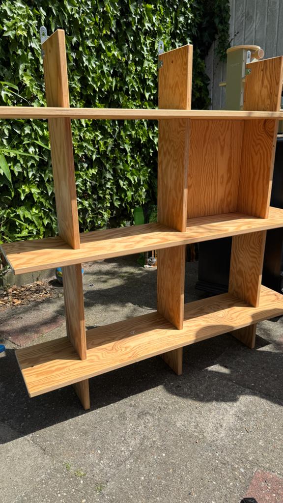 IKEA Industriell Kast - Piet Hein Eek design, Ophalen, Met plank(en), Gebruikt, 100 tot 150 cm