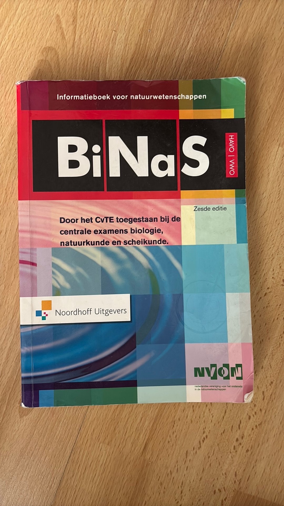 BiNaS informatieboek havo/vwo zesde editie, Ophalen of Verzenden, Nieuw, Natuurwetenschap
