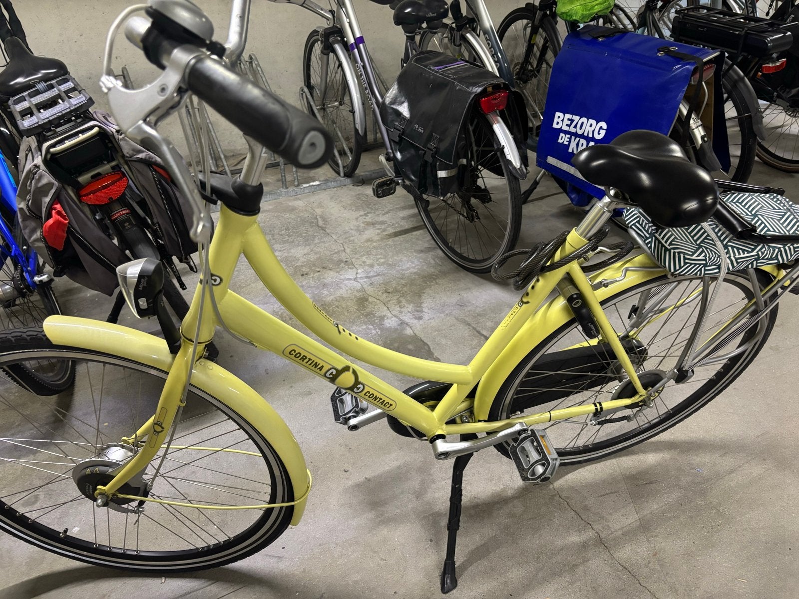Cortina Contact Damesfiets - 28 inch, Fietsen en Brommers, Terugtraprem, Ophalen, Overige merken, 53 tot 56 cm