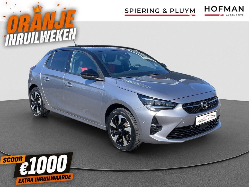Opel CORSA-E Business Edition 50 kWh Navi | 360 Camera | Dod, Stof, Gebruikt, Zwart, 1430 kg