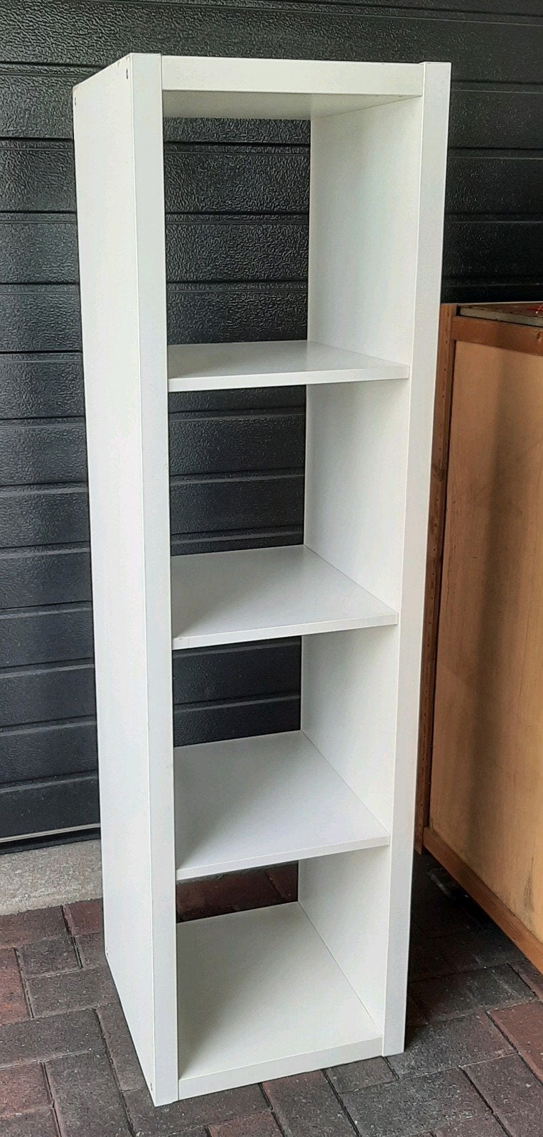Ikea kallax Vakkenkast 1x4 Vakken, Ophalen, Gebruikt