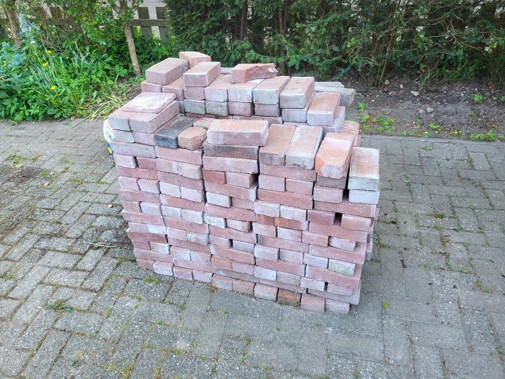 Metselstenen rood in de aanbieding, Ophalen, Zo goed als nieuw, Bakstenen