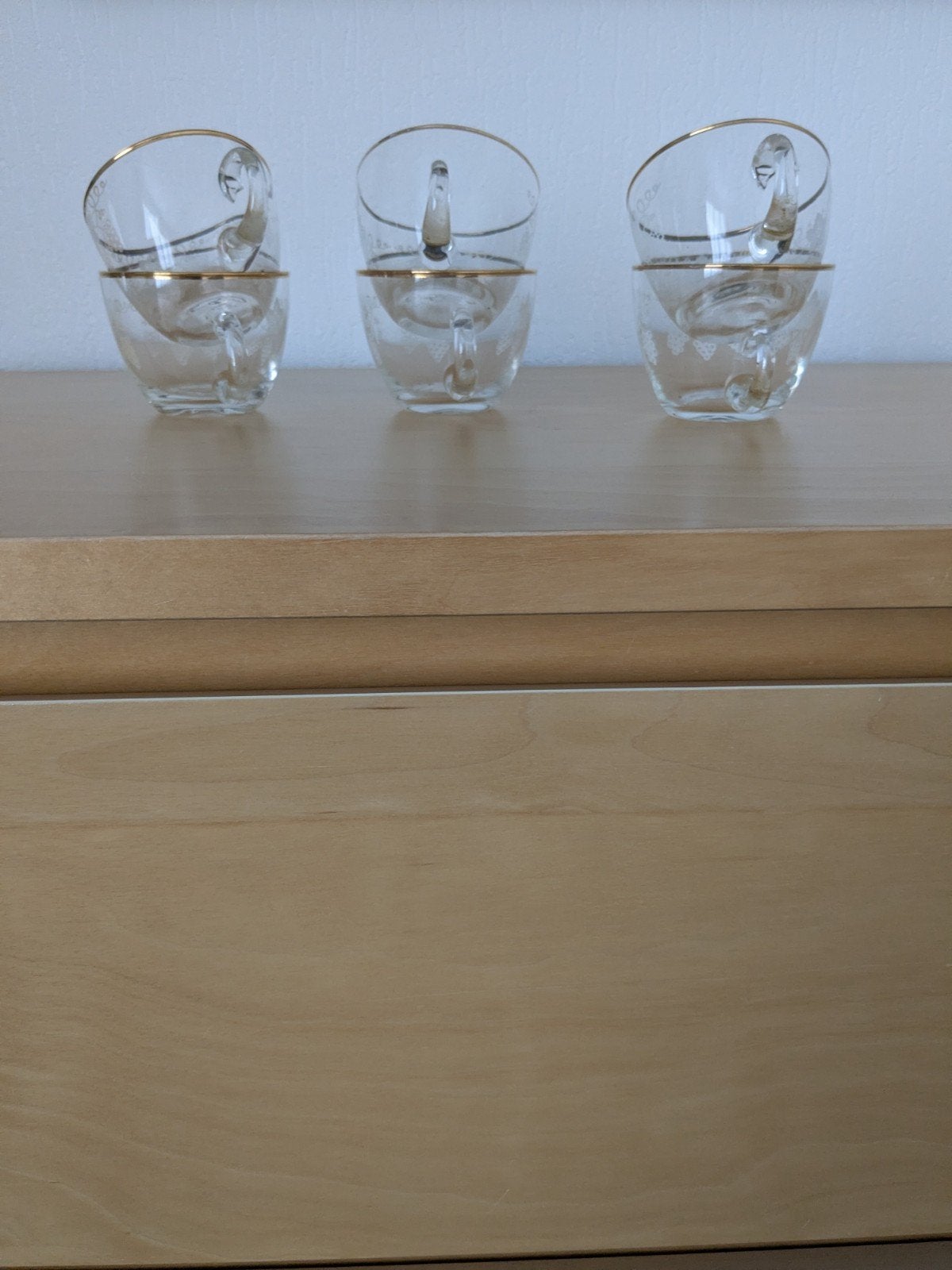 bowlset met 6 kopjes, Ophalen of Verzenden, Zo goed als nieuw, Overige typen