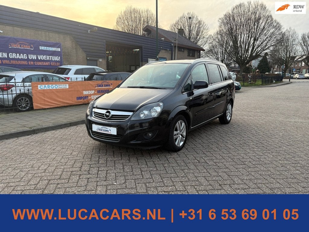 Opel Zafira 1.8 Cosmo 7p. NIEUWE APK!, Voorwielaandrijving, Euro 5, Gebruikt, 4 cilinders