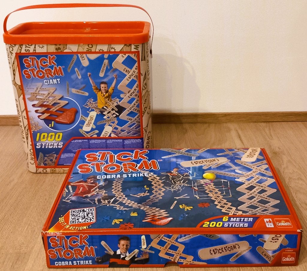 Duo Set #4 Stick Storm 200 & 1000 sticks t.w.v. €40! nu €20, Ophalen of Verzenden, Zo goed als nieuw