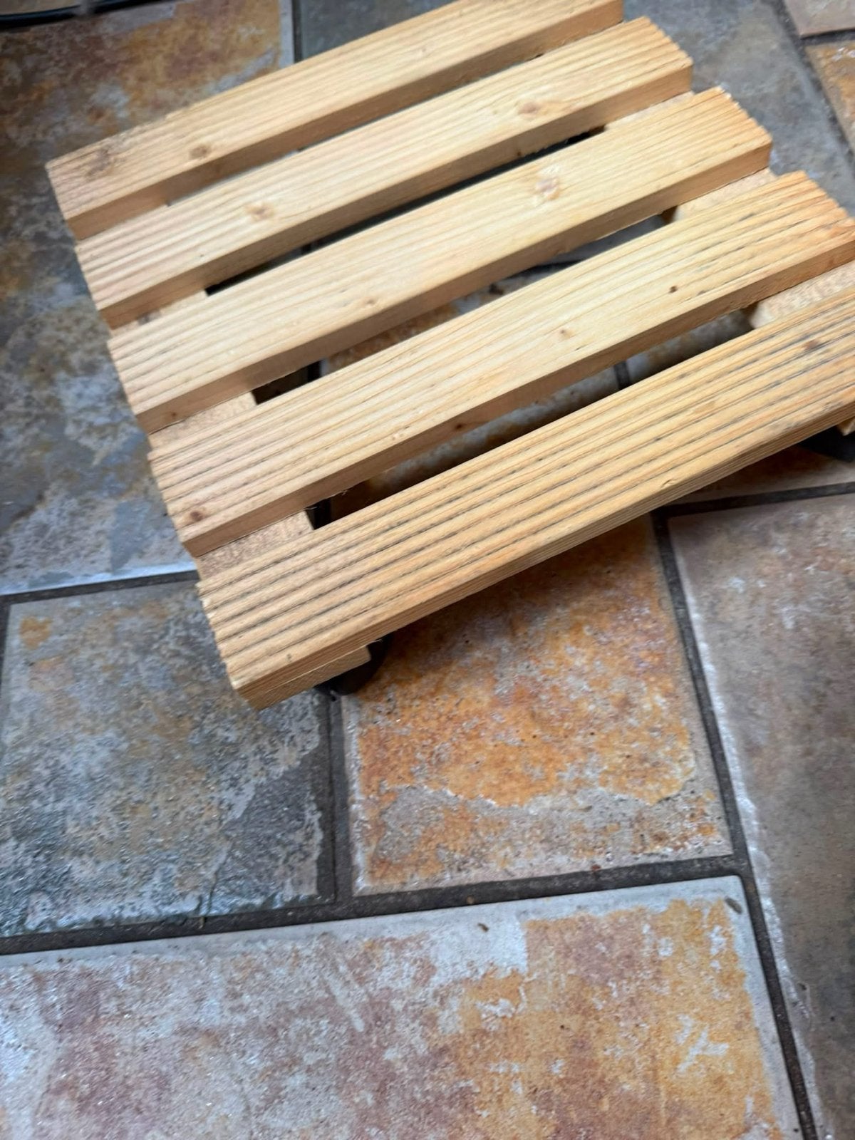 Houten plantenroller met wieltjes, Ophalen, Gebruikt, Minder dan 30 cm, Minder dan 60 cm