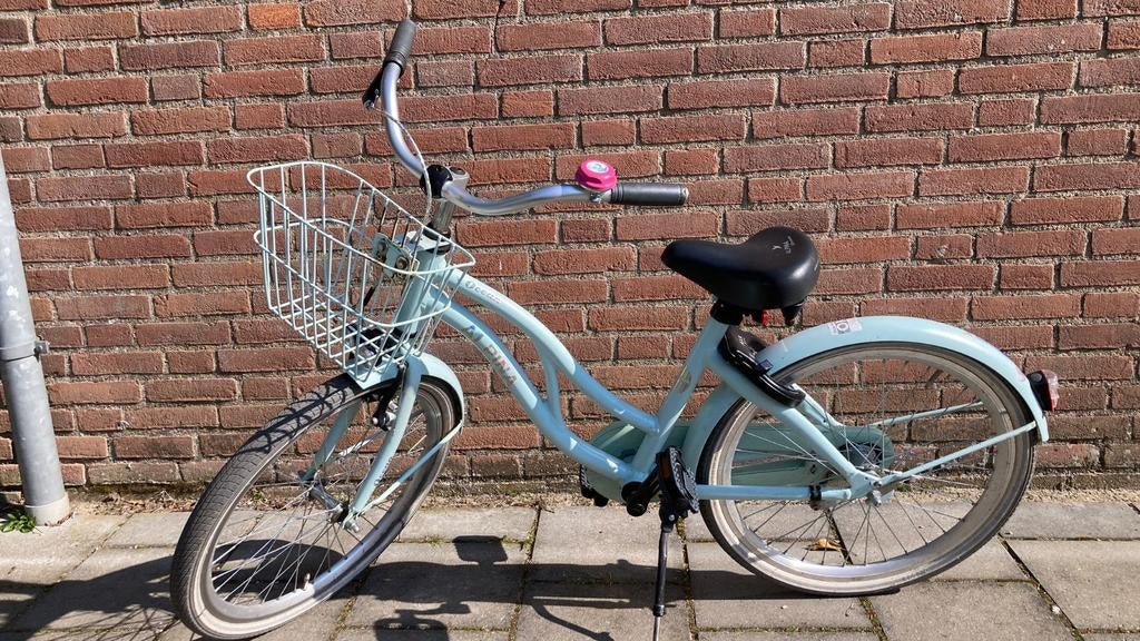 Alpina Ocean meidenfiets 22 inch met mandje, Fietsen en Brommers, Fietsen | Meisjes, Ophalen, Gebruikt, 22 inch, Alphina