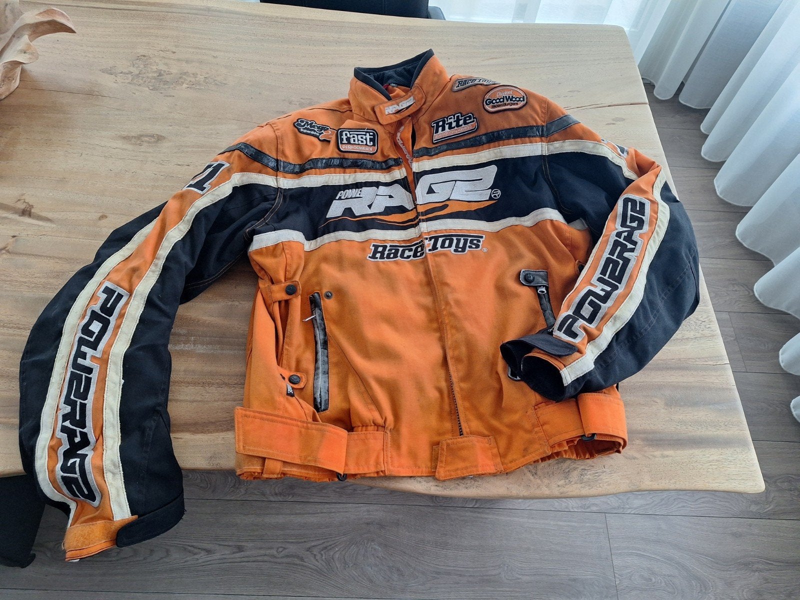 Motorjas heren, maat XL, Motoren, Ophalen of Verzenden, Tweedehands, Heren, Jas | textiel