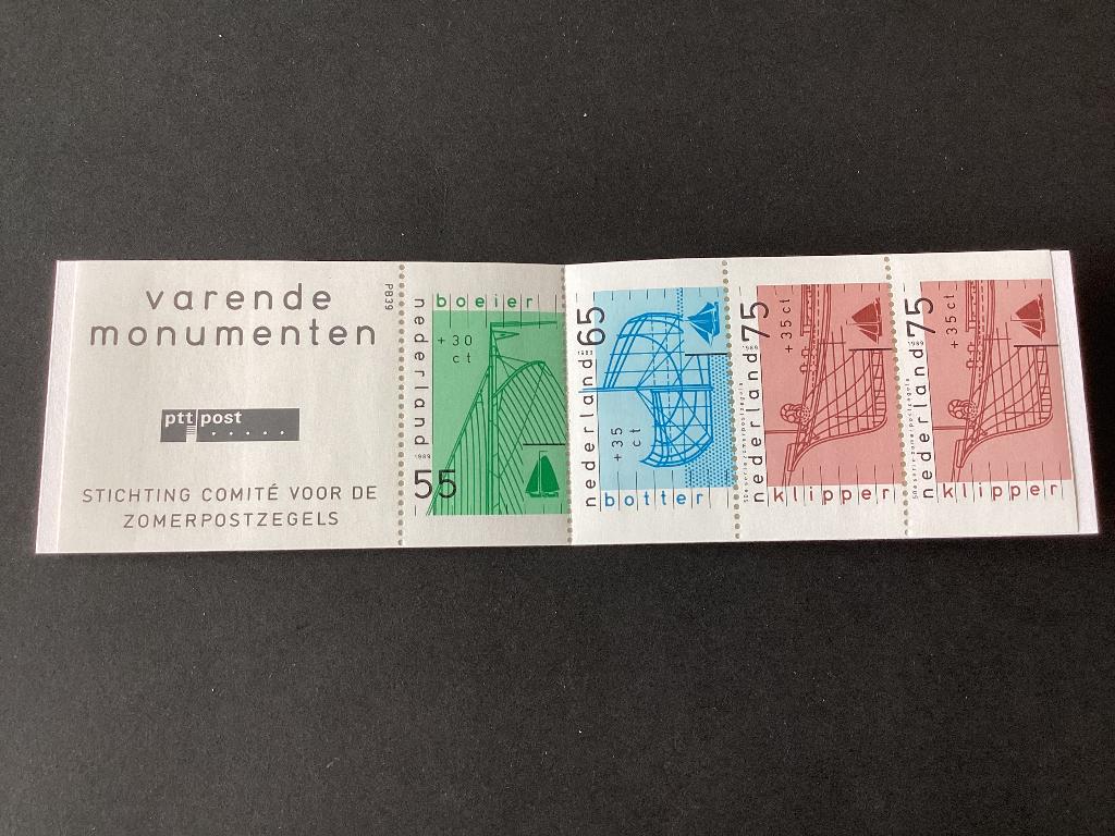 1989, postzegelboekje PB39, Verzenden, Na 1940, Postfris