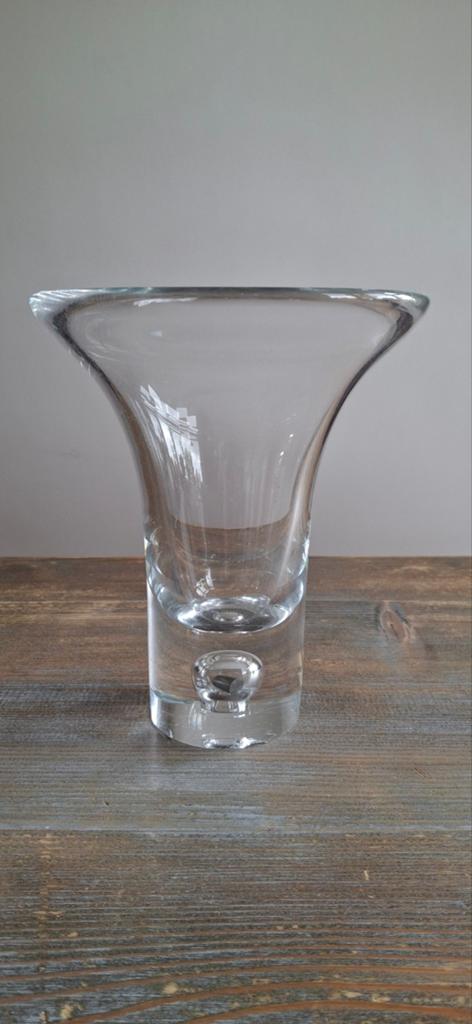 Glazen vaas Leerdam 2004 - Uniek design, Ophalen of Verzenden
