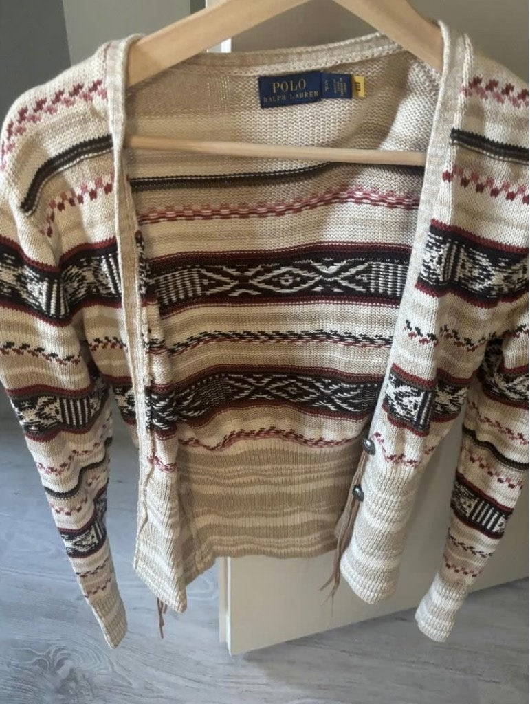 Polo Ralph Lauren vest - maat S, Verzenden, Zo goed als nieuw, Maat 38/40 (M), Blauw
