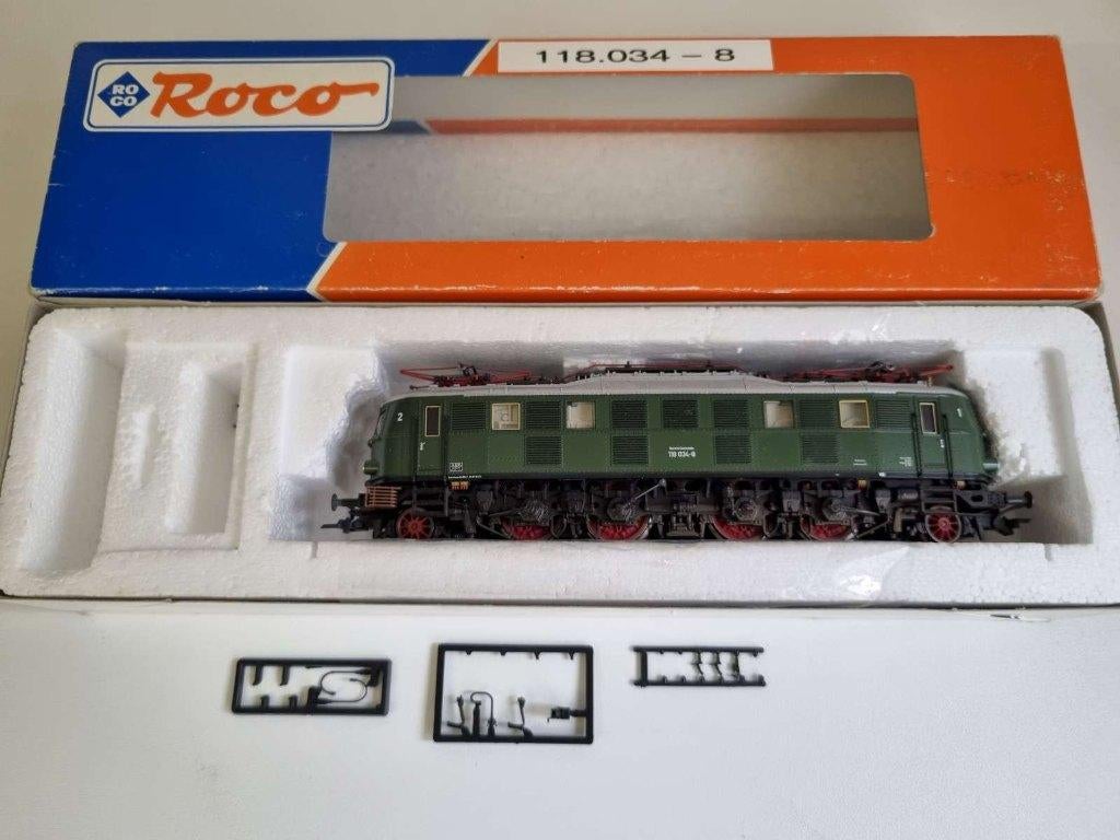Roco 63617 - Elektrische locomotief BR 118 van de DB (DSS), Hobby en Vrije tijd, Modeltreinen | H0, Ophalen of Verzenden, Zo goed als nieuw