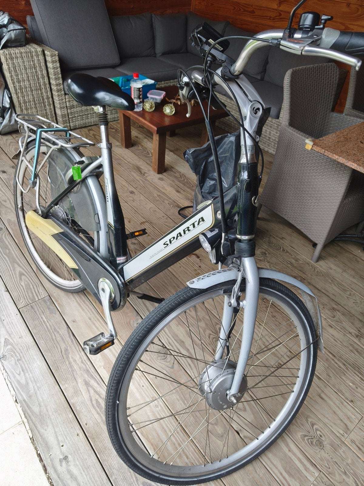 Sparta Ion DT elektrische fiets - accu laadt niet meer op., Ophalen, Minder dan 30 km per accu, Sparta, Gebruikt