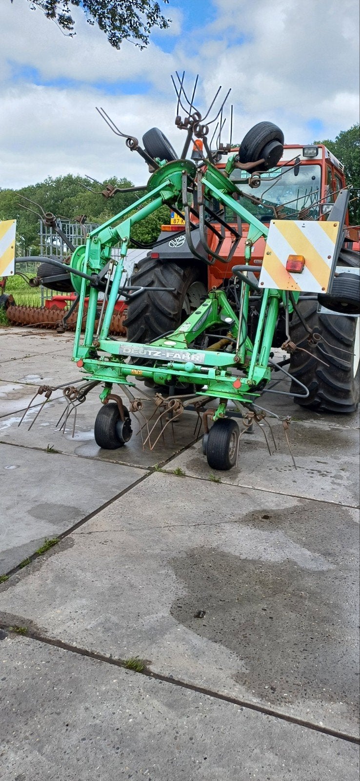 Deutz KH 3.64 Hydro super schudder hooi keerder hark, Ophalen, Weidebouw