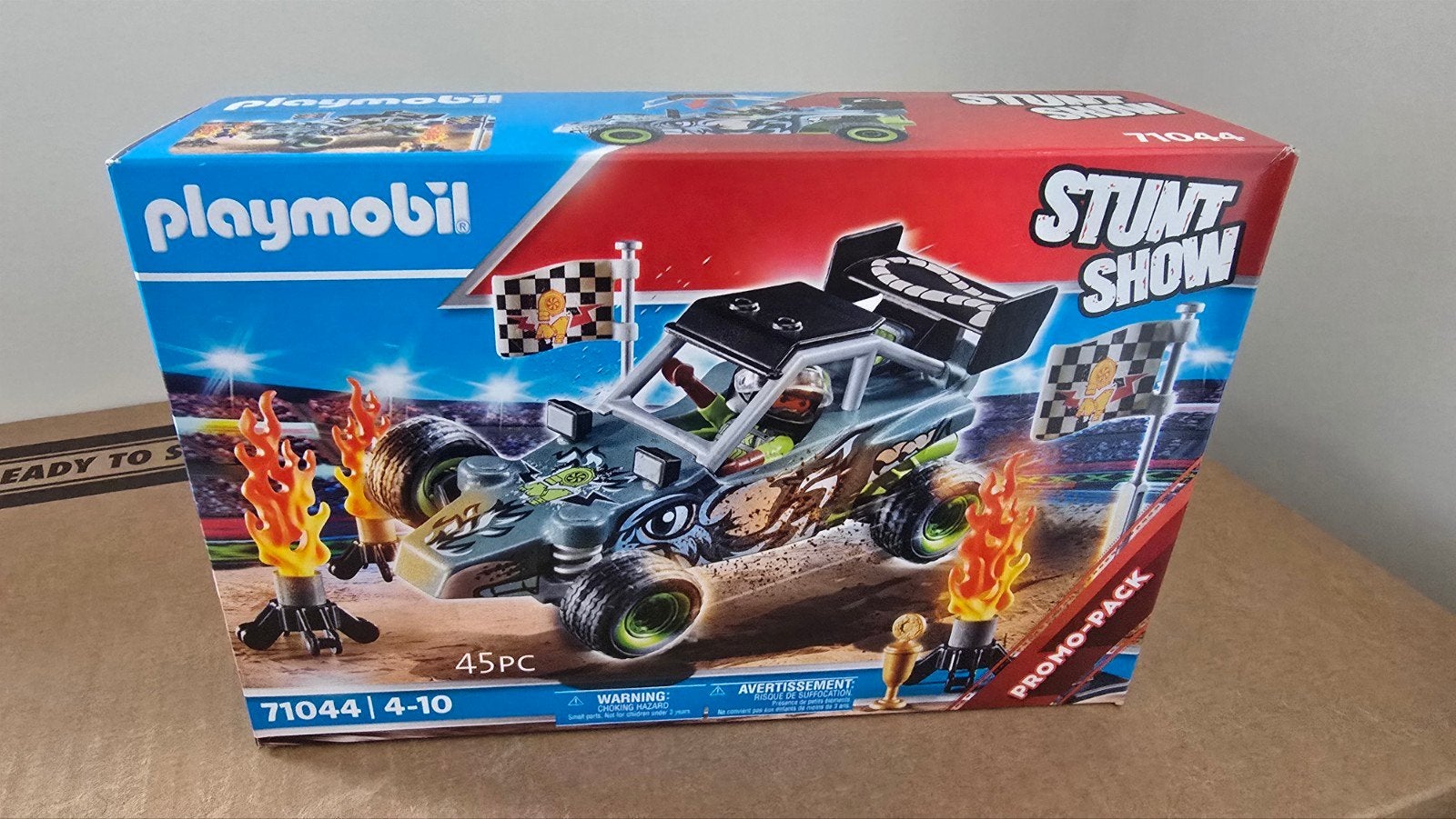 Playmobil 71044 Stunt Show racer buggy nieuw in doos, Ophalen of Verzenden, Nieuw, Complete set