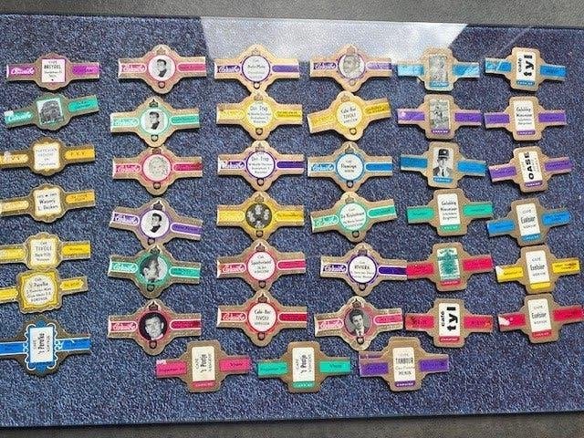 sigarenbandjes, Verzamelen, Rookartikelen, Aanstekers en Luciferdoosjes, Ophalen of Verzenden, Gebruikt, Sigarenbandjes