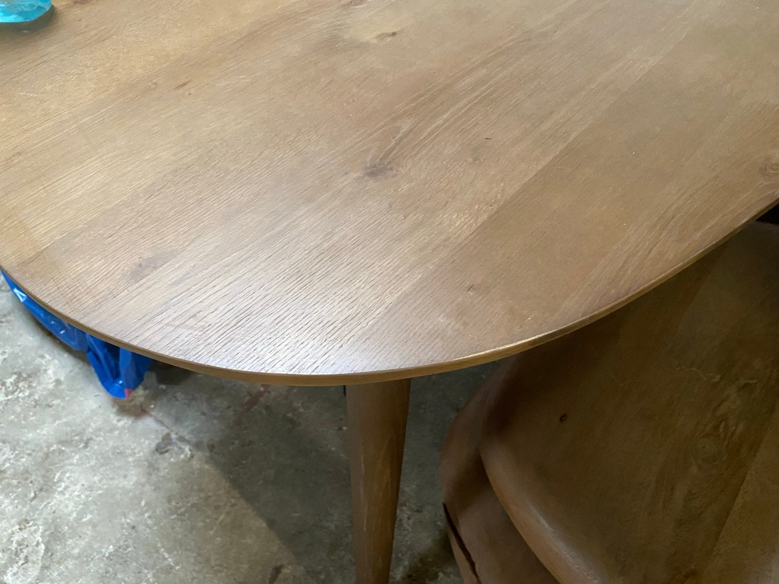 Tafel Elijah 260x100 licht bruin eiken, Ophalen, 100 tot 150 cm, Eikenhout, Vijf personen of meer